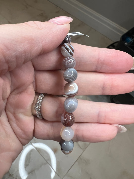 Striped Agate Bracelet