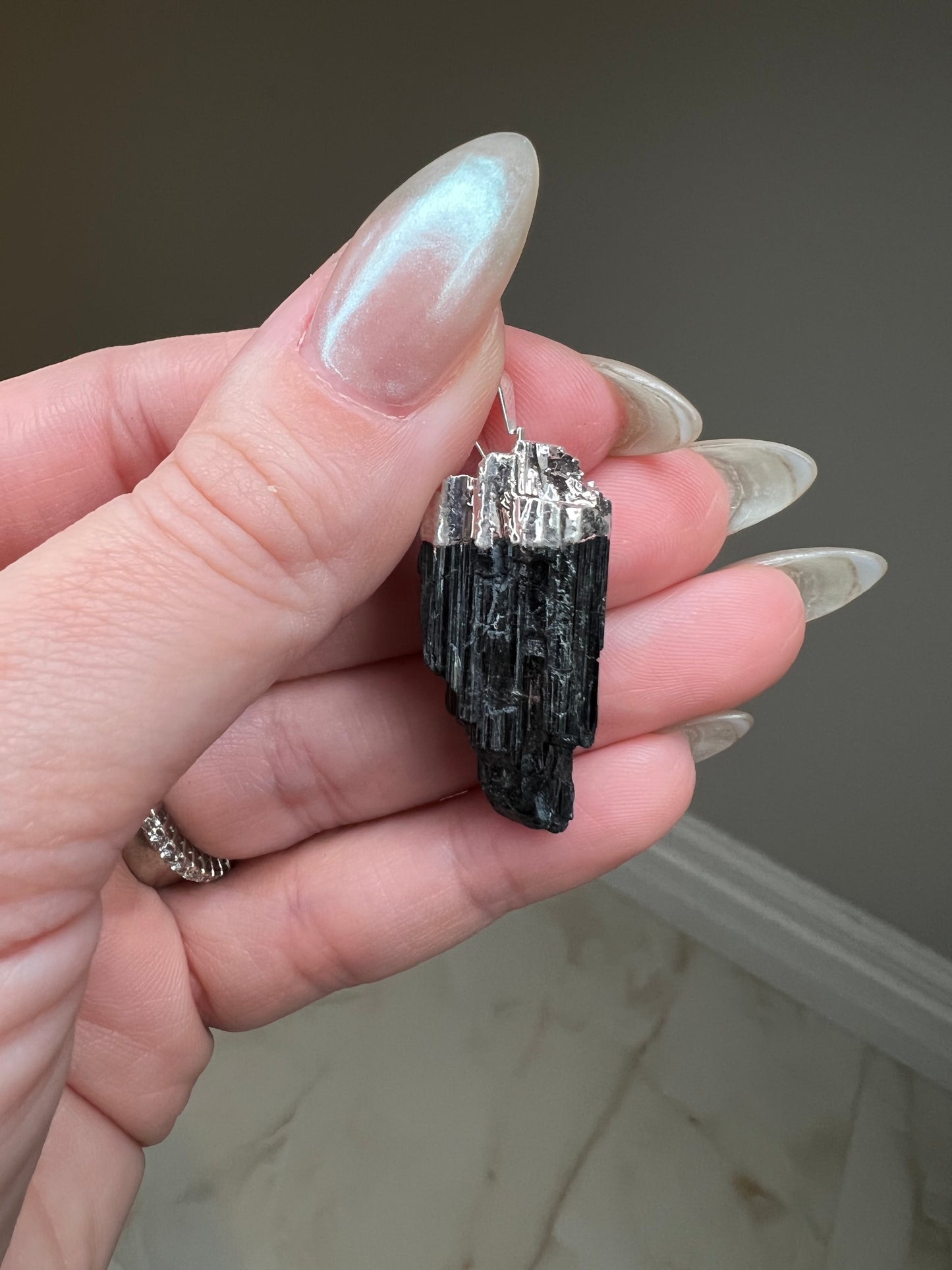 Black Tourmaline Pendant