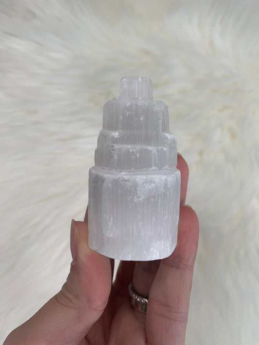 Selenite Mini Towers