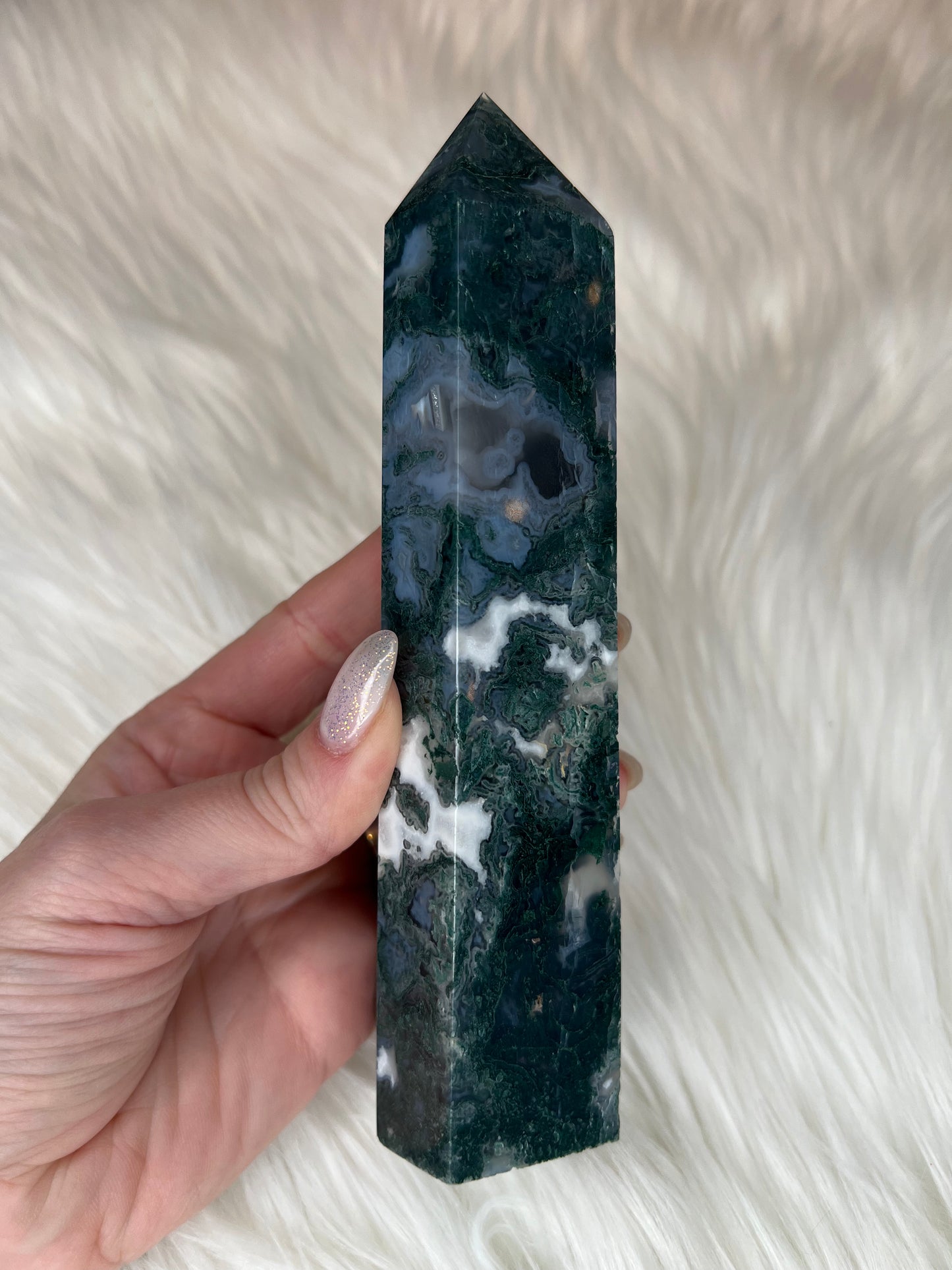 Moss Agate Tower (medium)