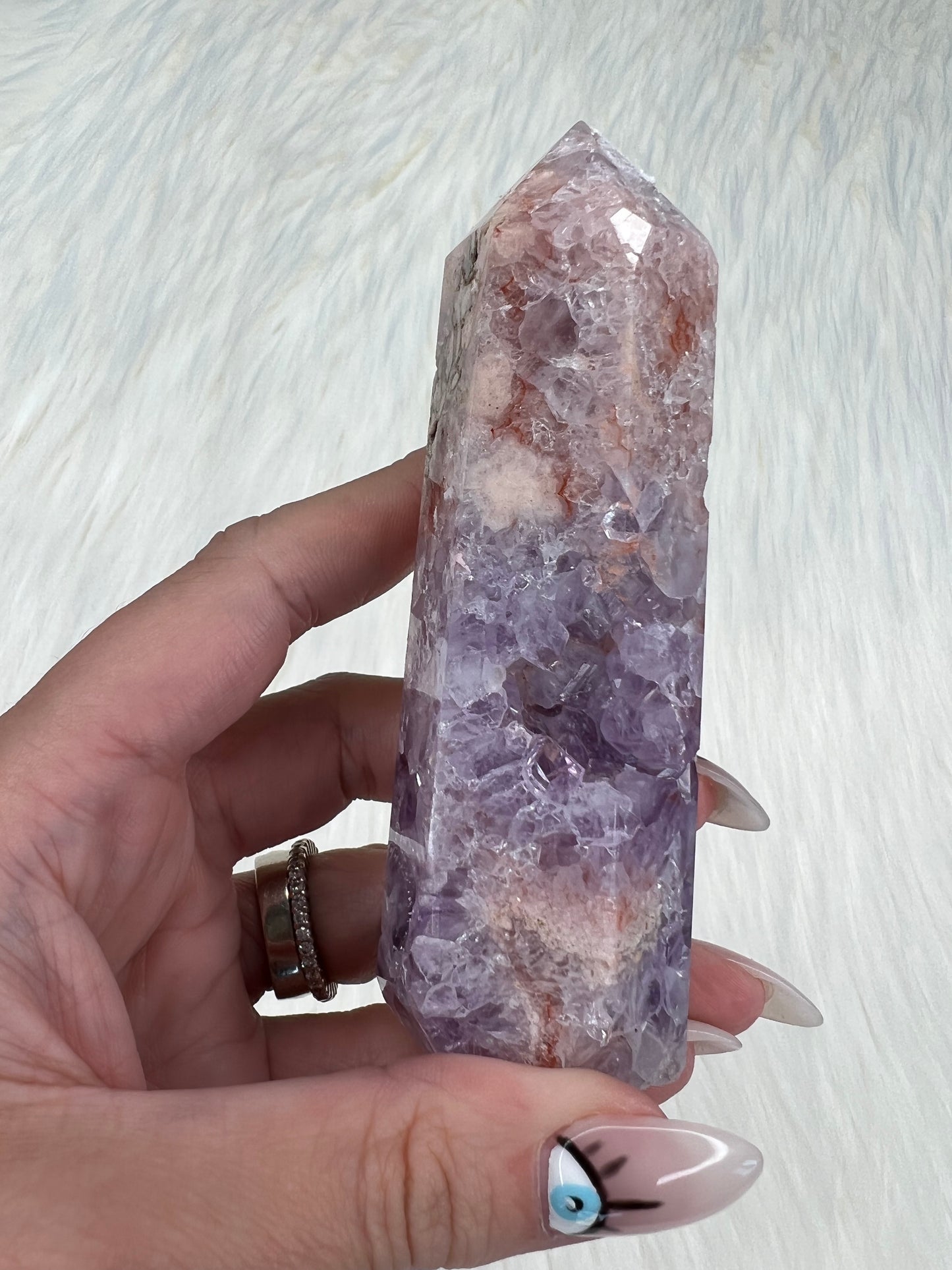 Amethyst X Flower Agate Towers (Part 3)