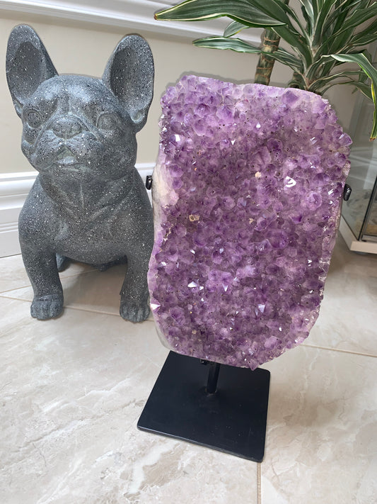 Amethyst Geode on stand