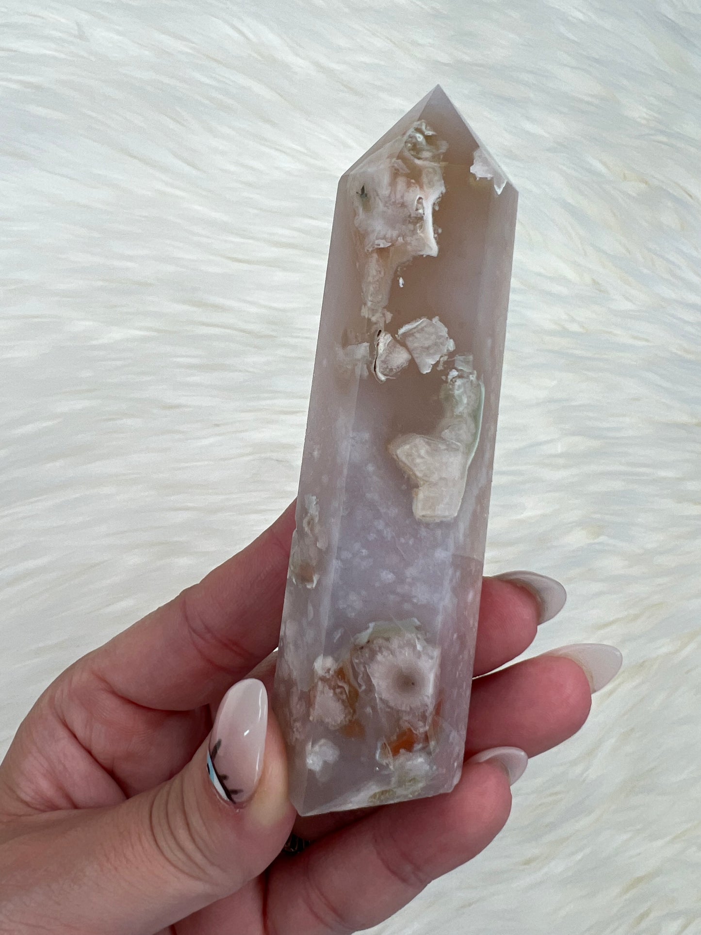 Quartz X Flower Agate Towers (Part 4)