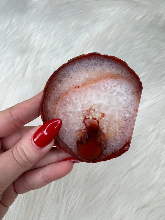 Red Agate Slab