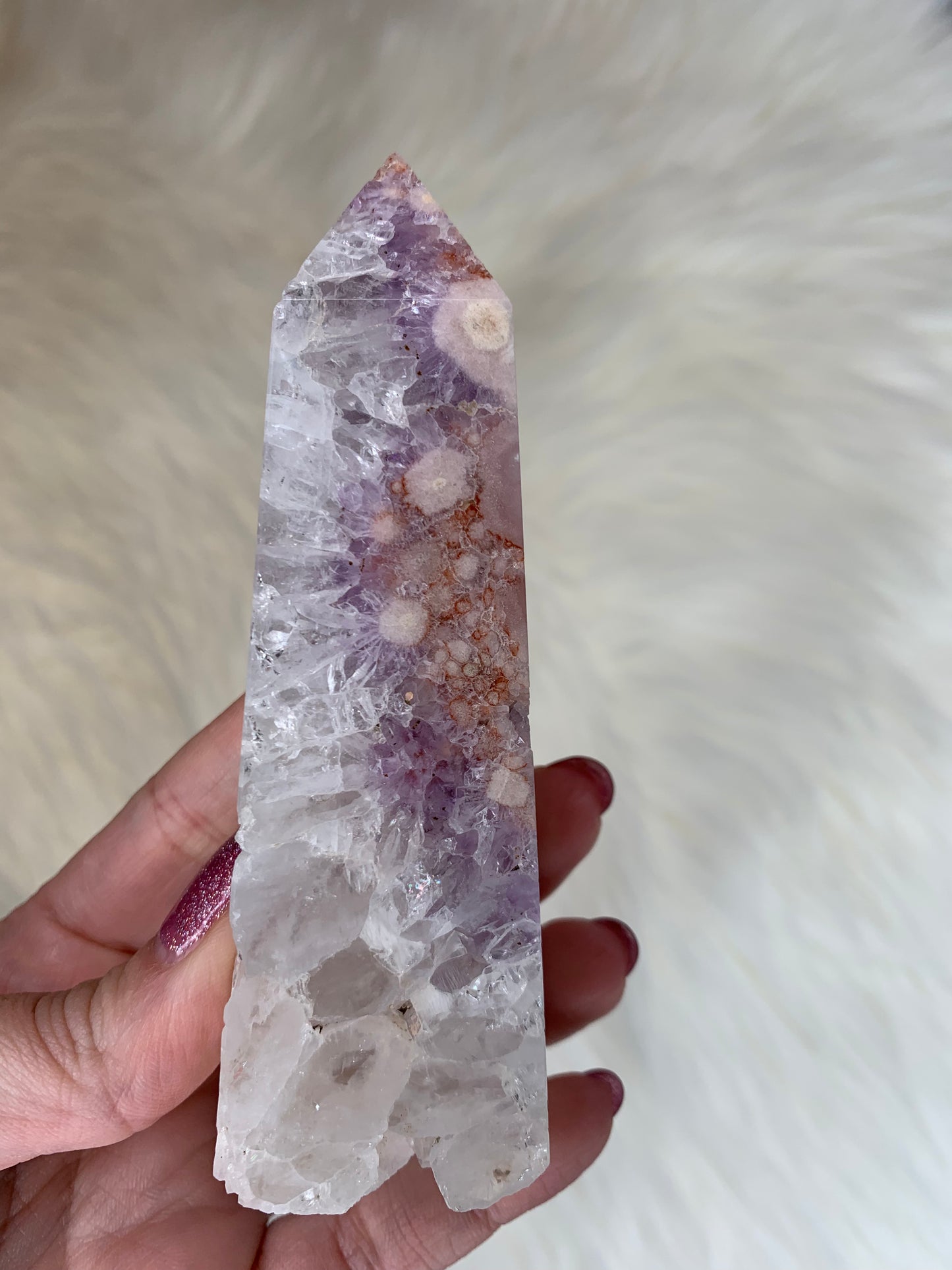 Amethyst X Flower Agate Towers (Part 2)