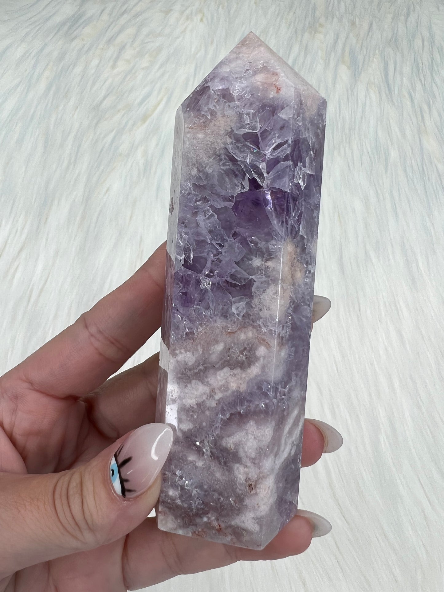 Amethyst X Flower Agate Towers (Part 3)