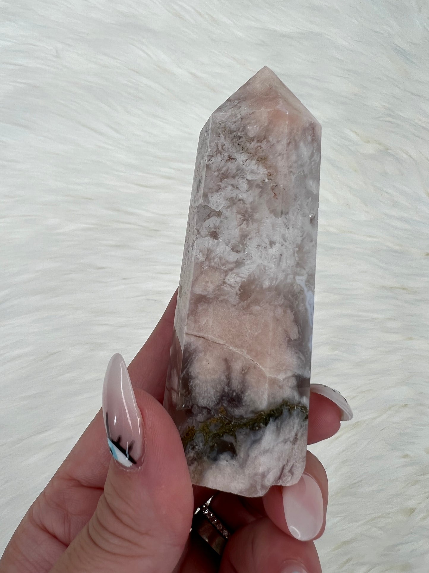 Quartz X Flower Agate Towers (Part 4)