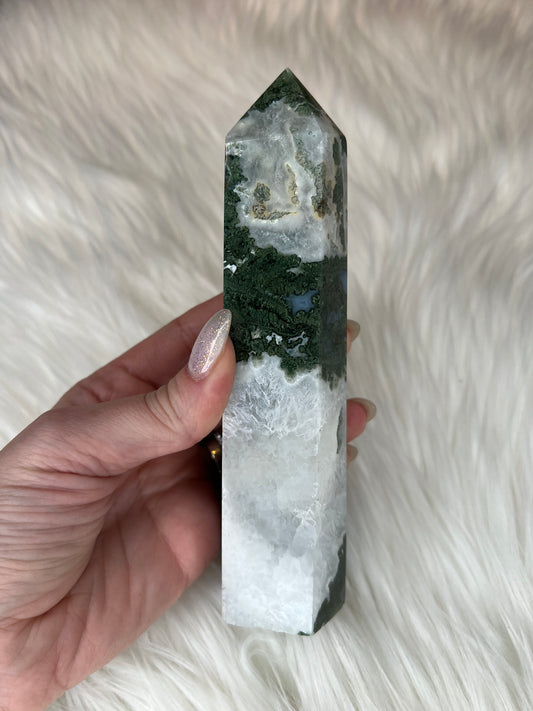 Moss Agate Tower (medium)