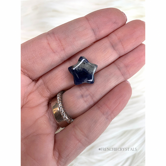 Sodalite Star Super Mini Carving