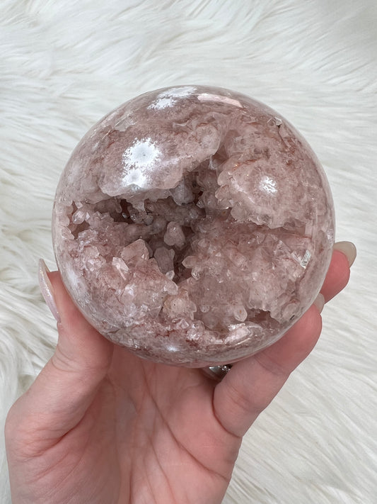 Pink Amethyst Sphere