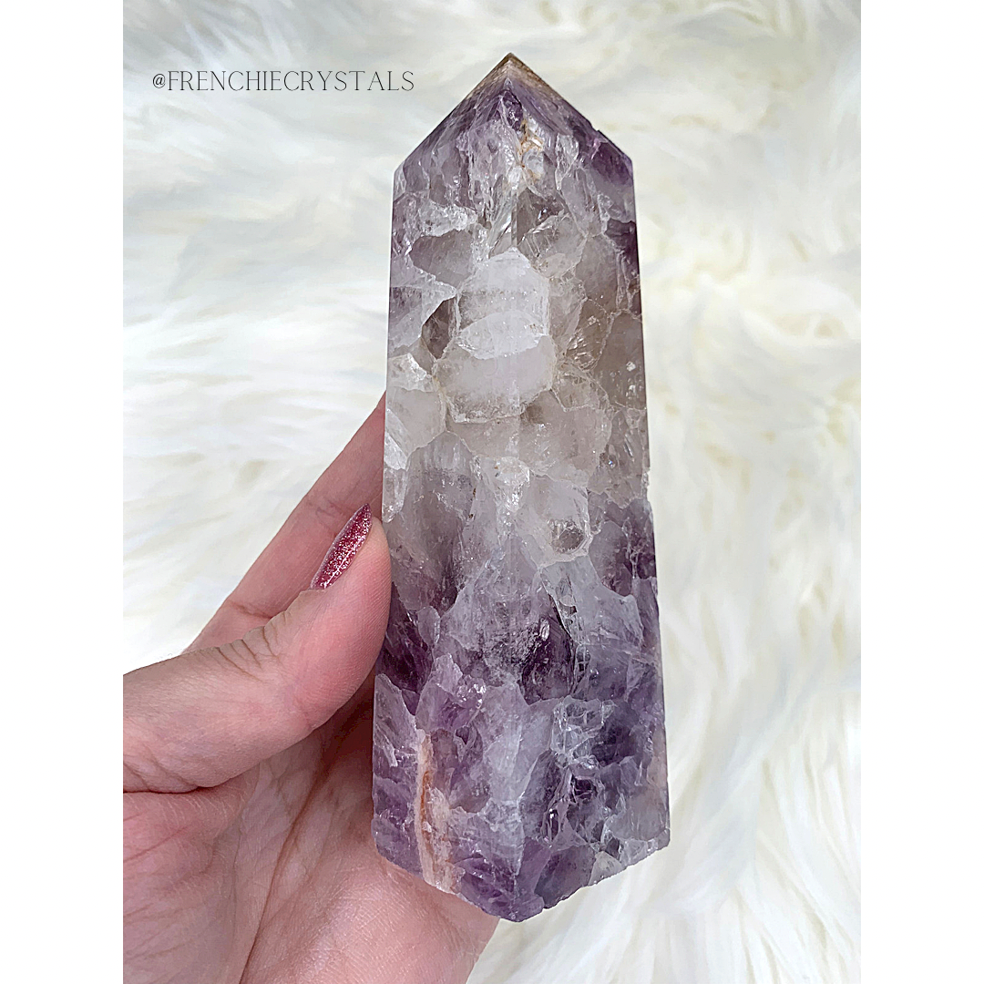 Amethyst X Flower Agate Towers (Part 2)