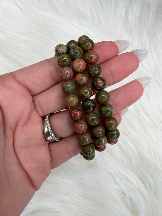 Unakite Bracelets