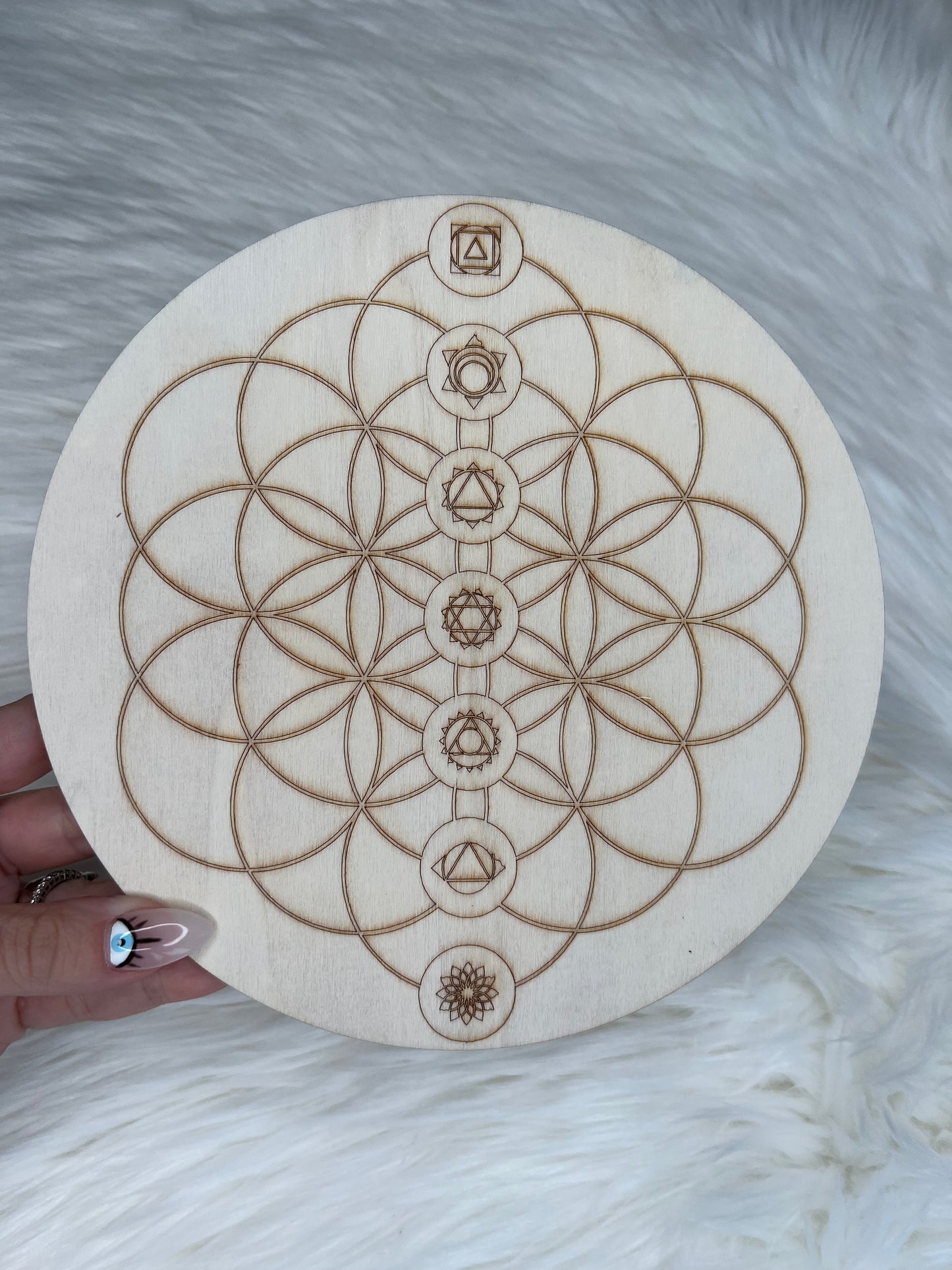 Crystal Wooden Grids