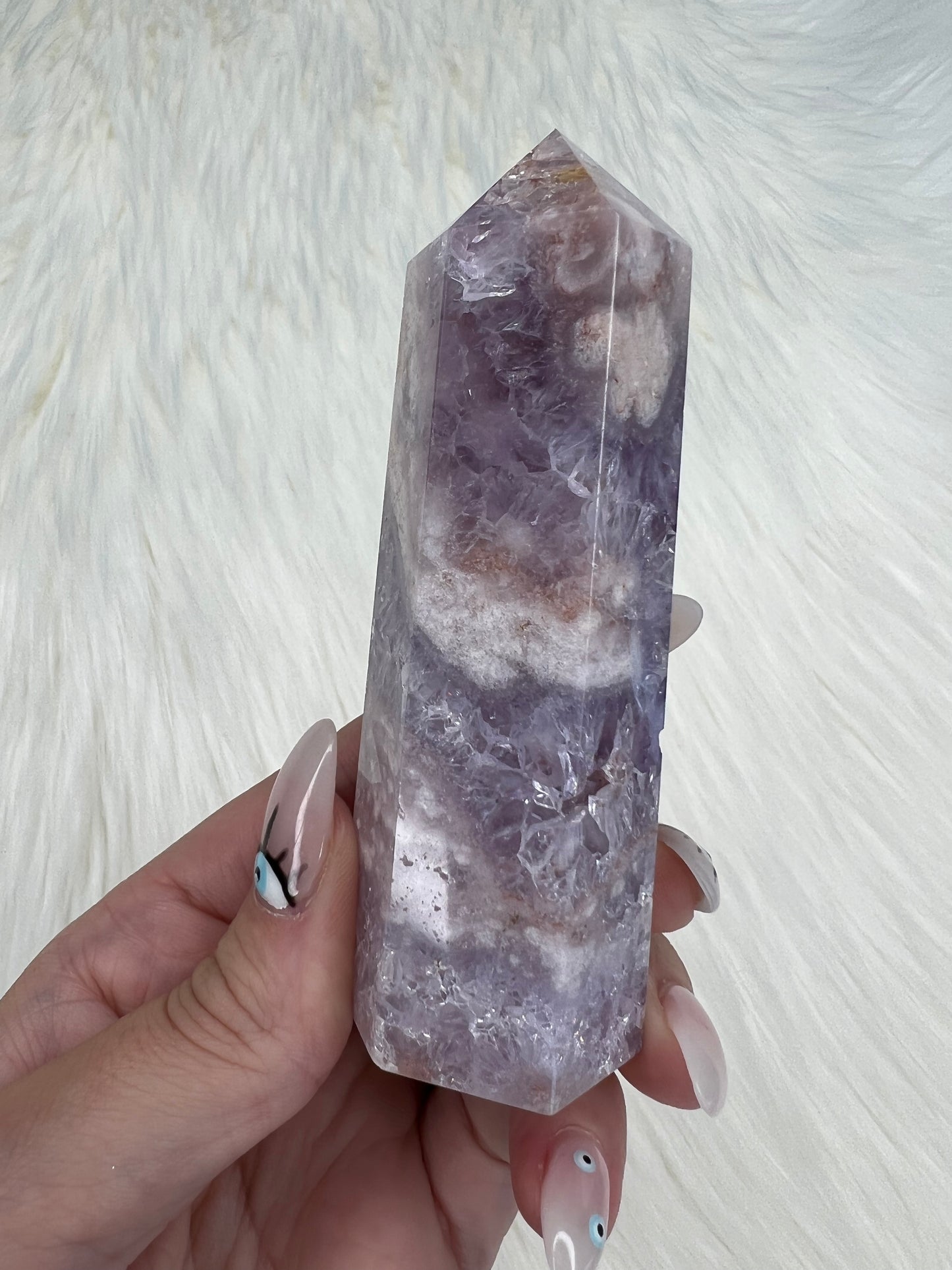 Amethyst X Flower Agate Towers (Part 3)