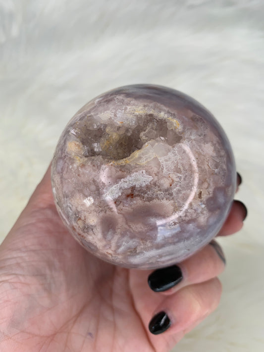 Pink Amethyst Sphere