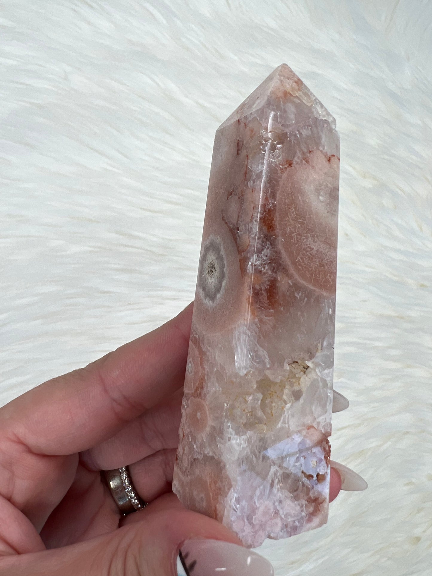 Quartz X Flower Agate Towers (Part 4)