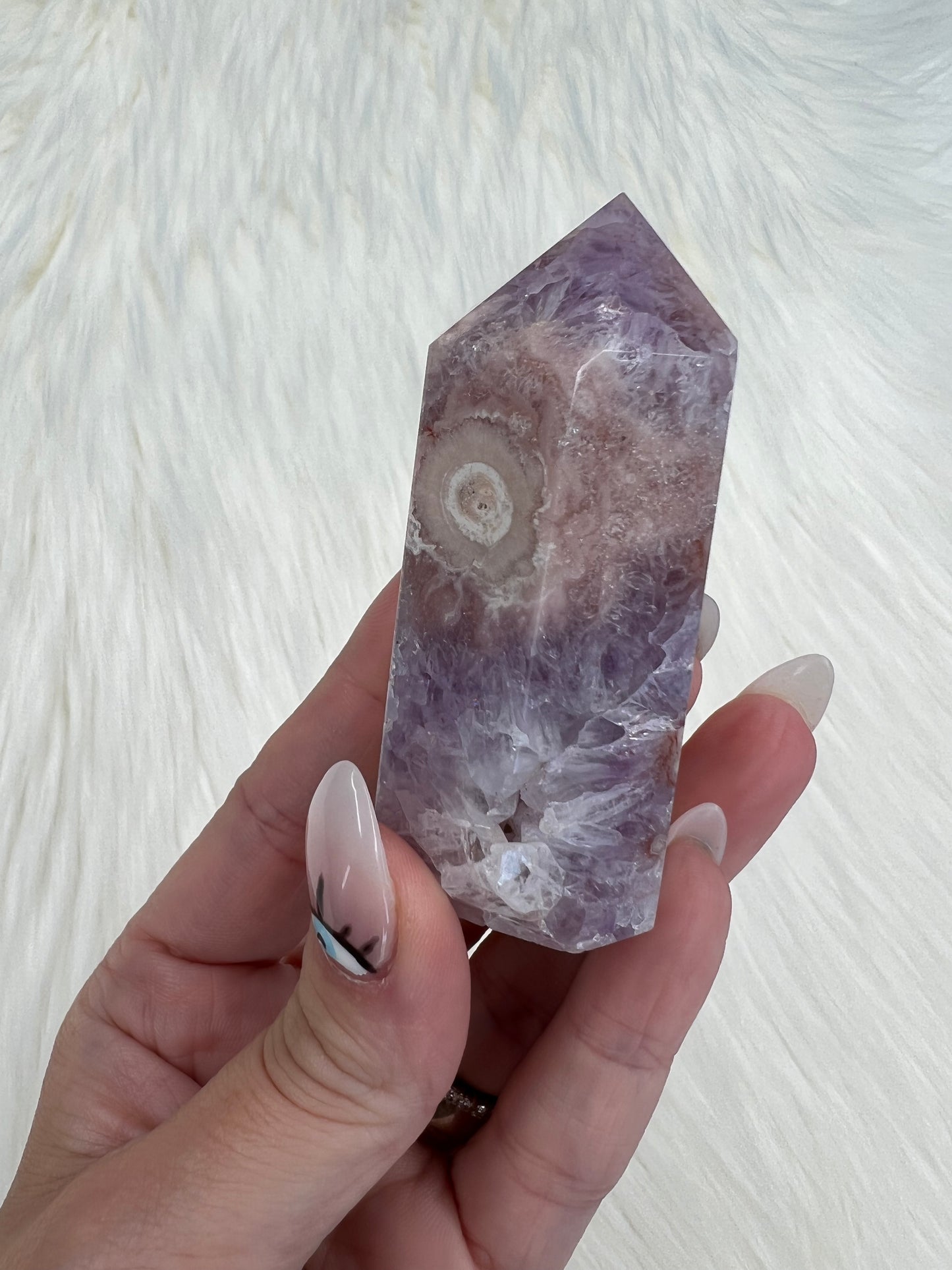 Amethyst X Flower Agate Towers (Part 3)