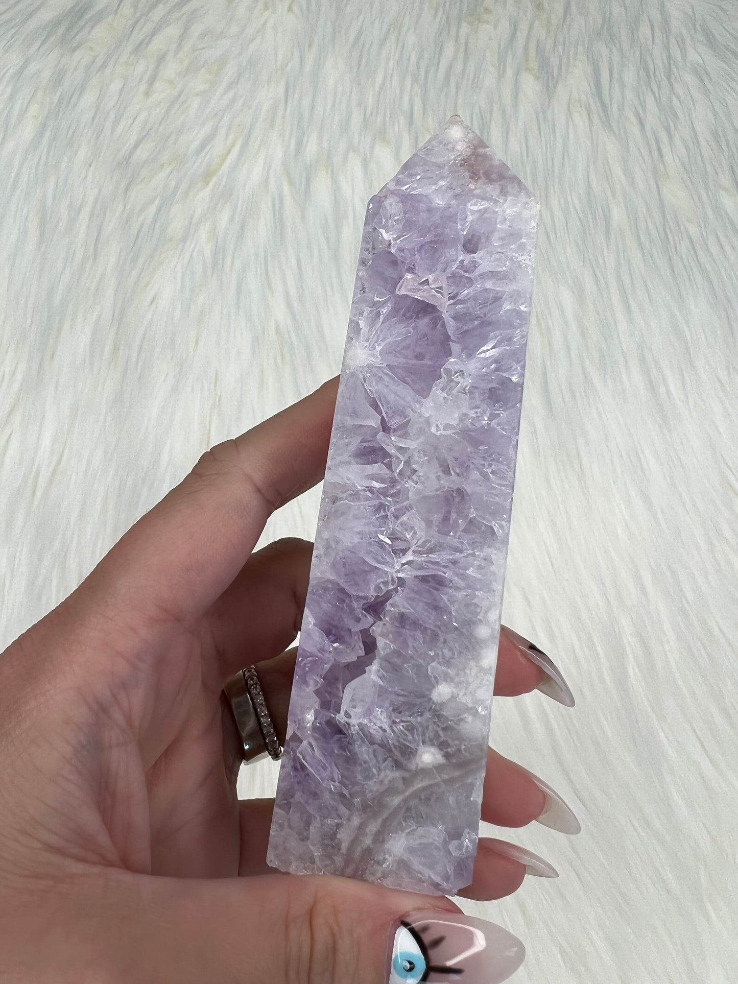 Amethyst X Flower Agate Towers (Part 3)