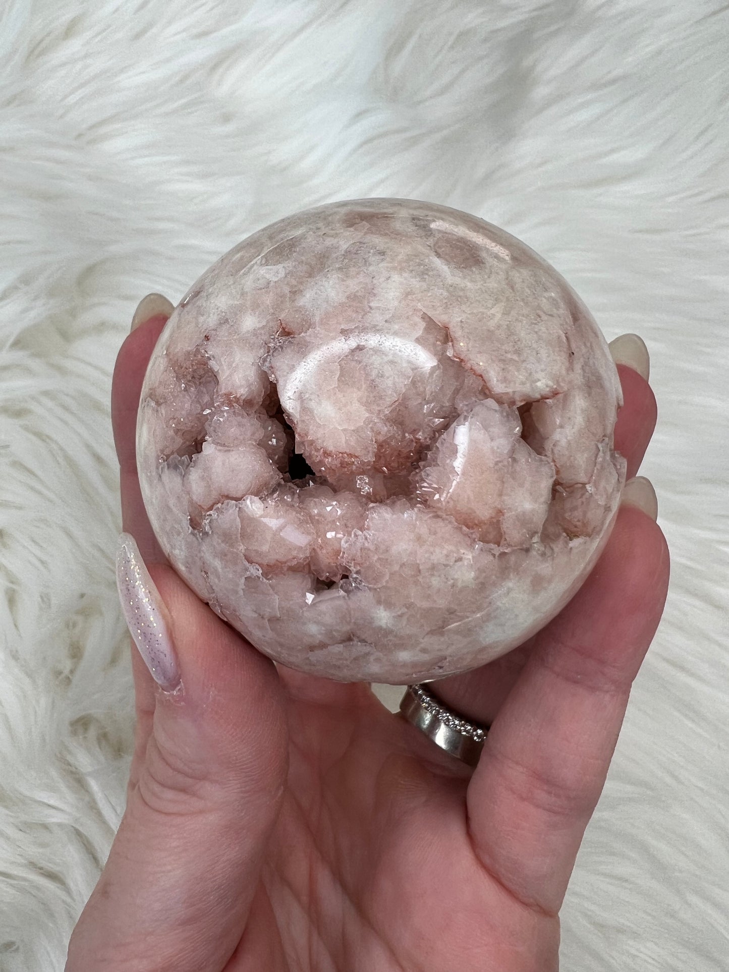 Pink Amethyst Sphere