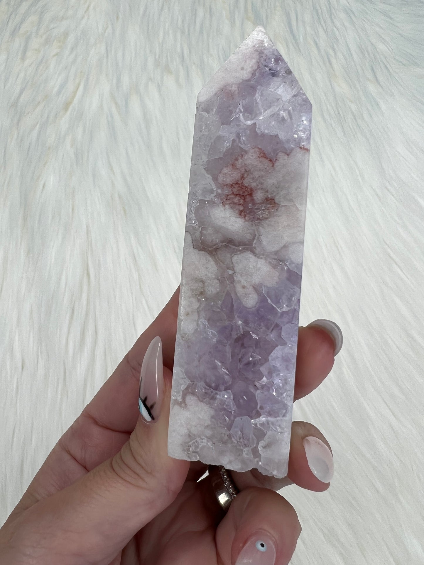 Amethyst X Flower Agate Towers (Part 3)