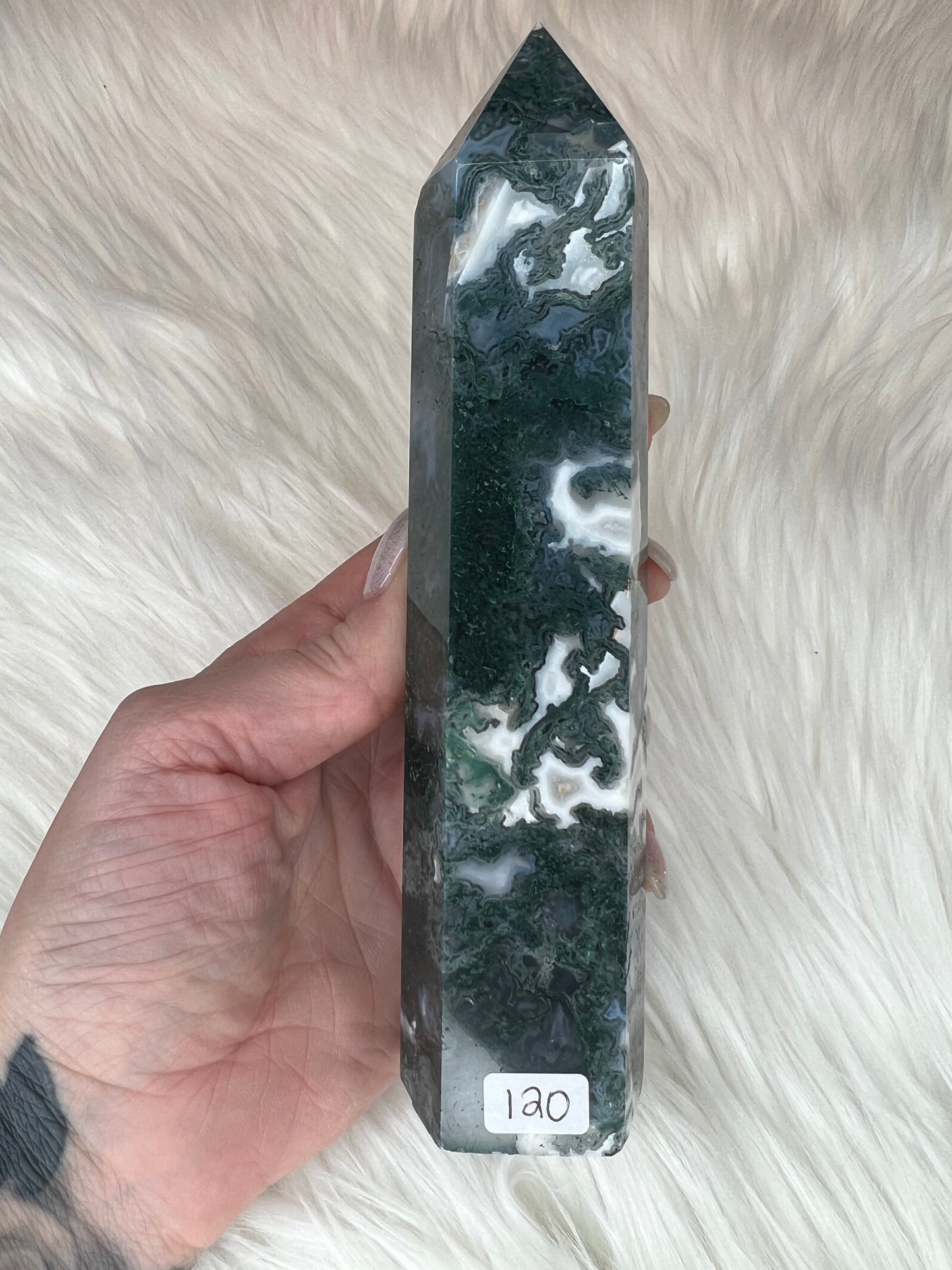 Moss Agate Tower (medium)