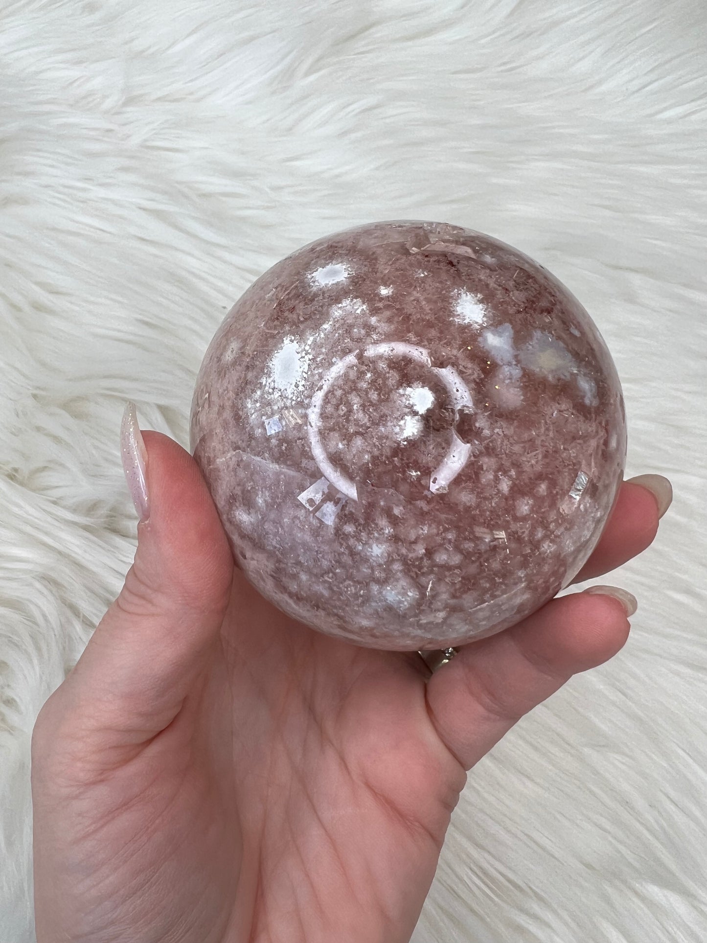 Pink Amethyst Sphere