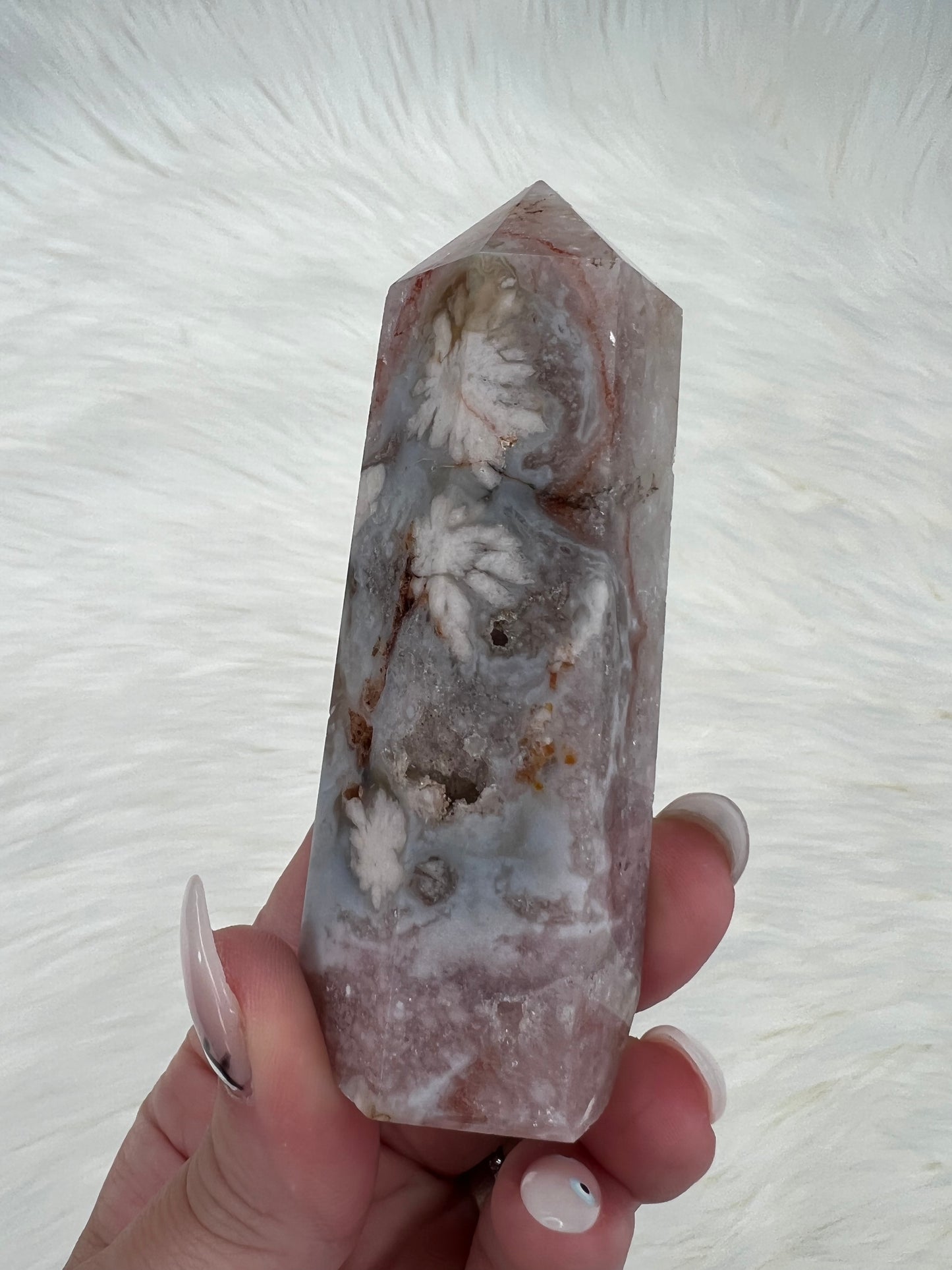 Quartz X Flower Agate Towers (Part 4)