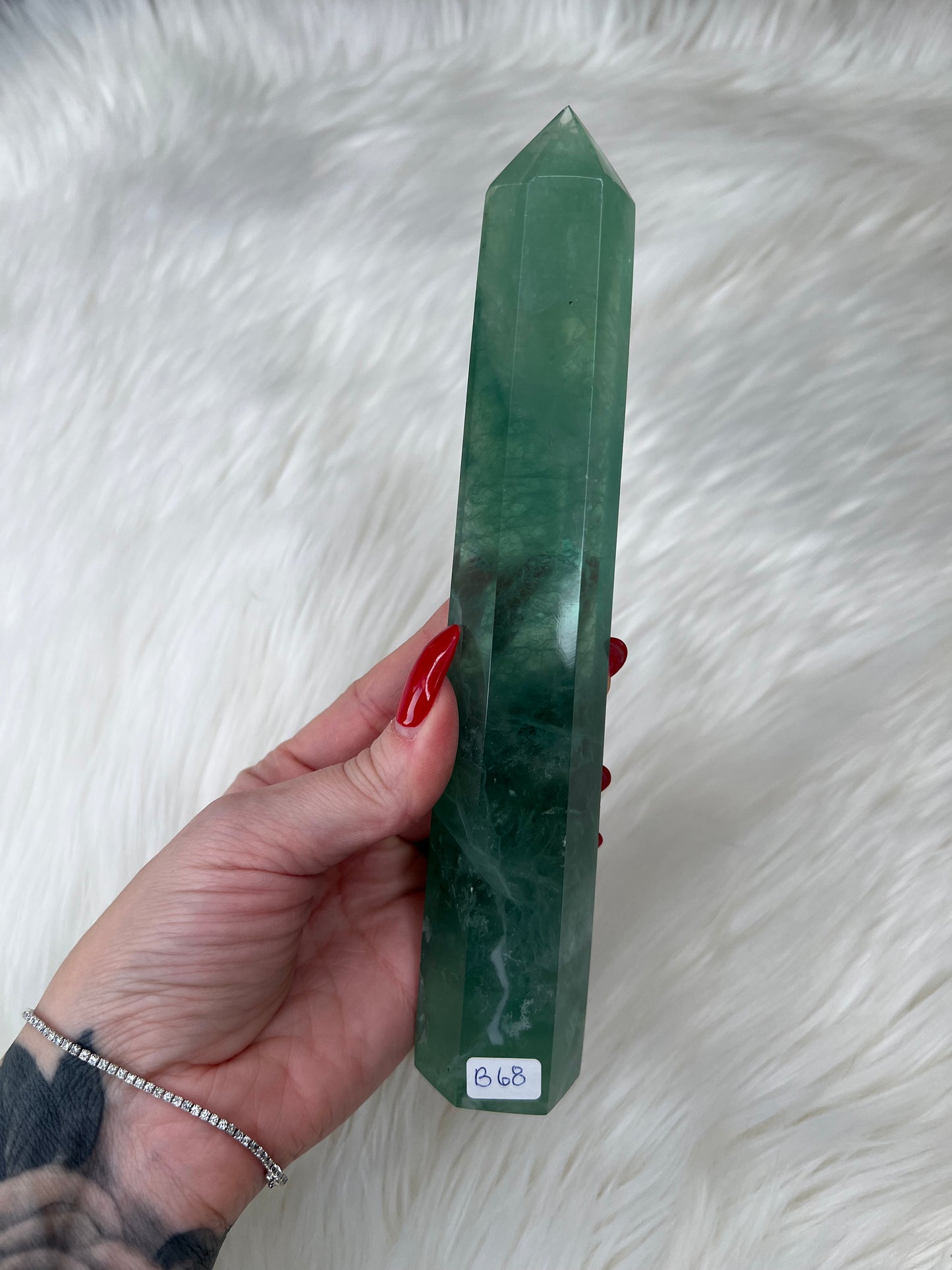 Green Fluorite Towers (large)