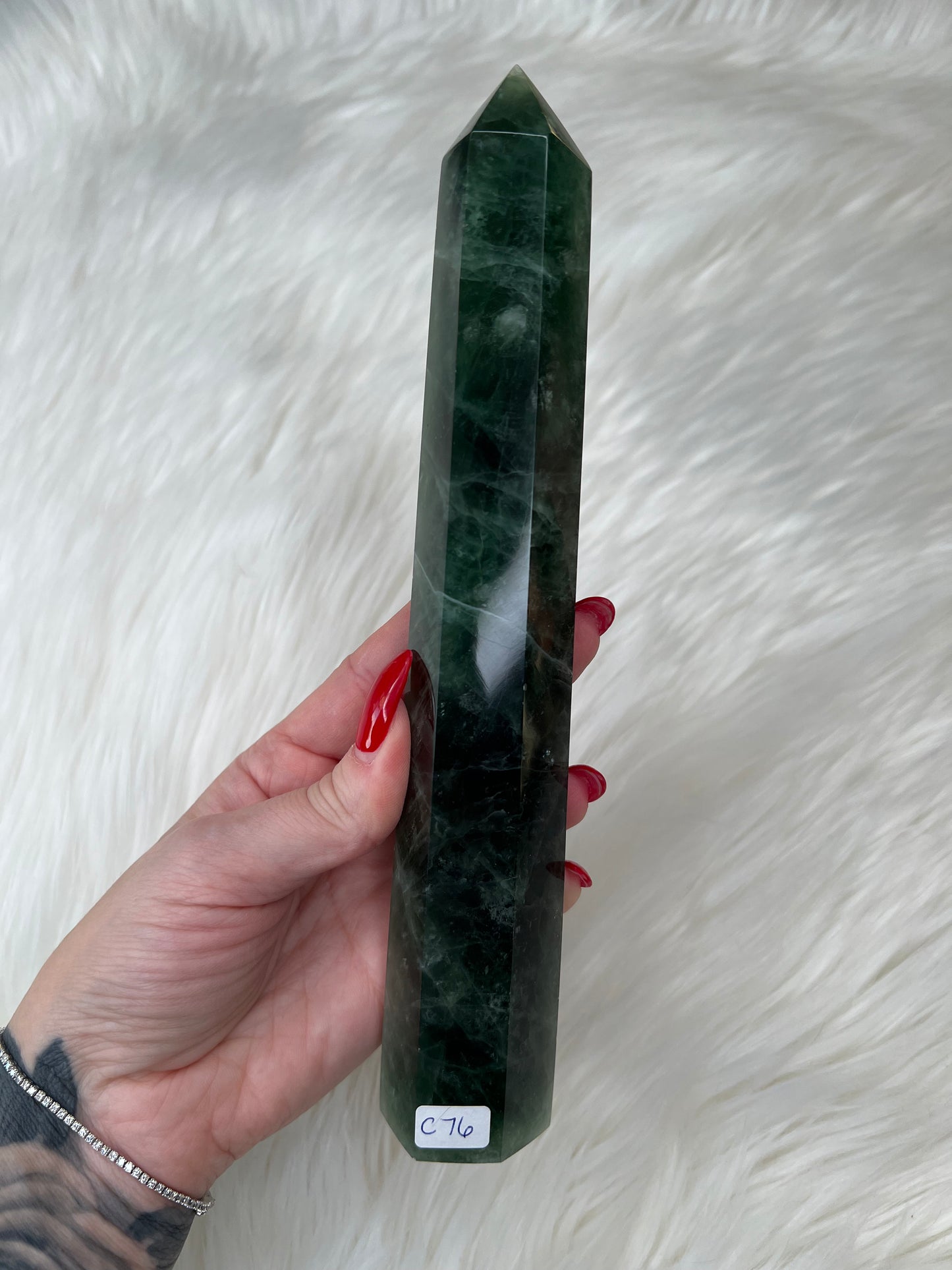 Green Fluorite Towers (large)