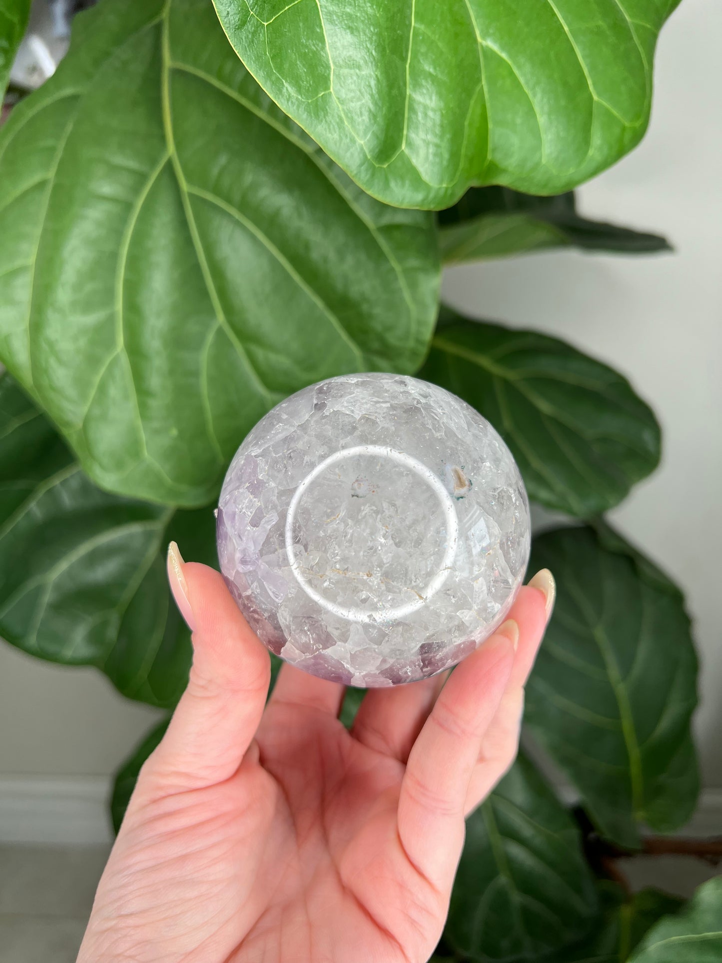 Amethyst Druzy Sphere