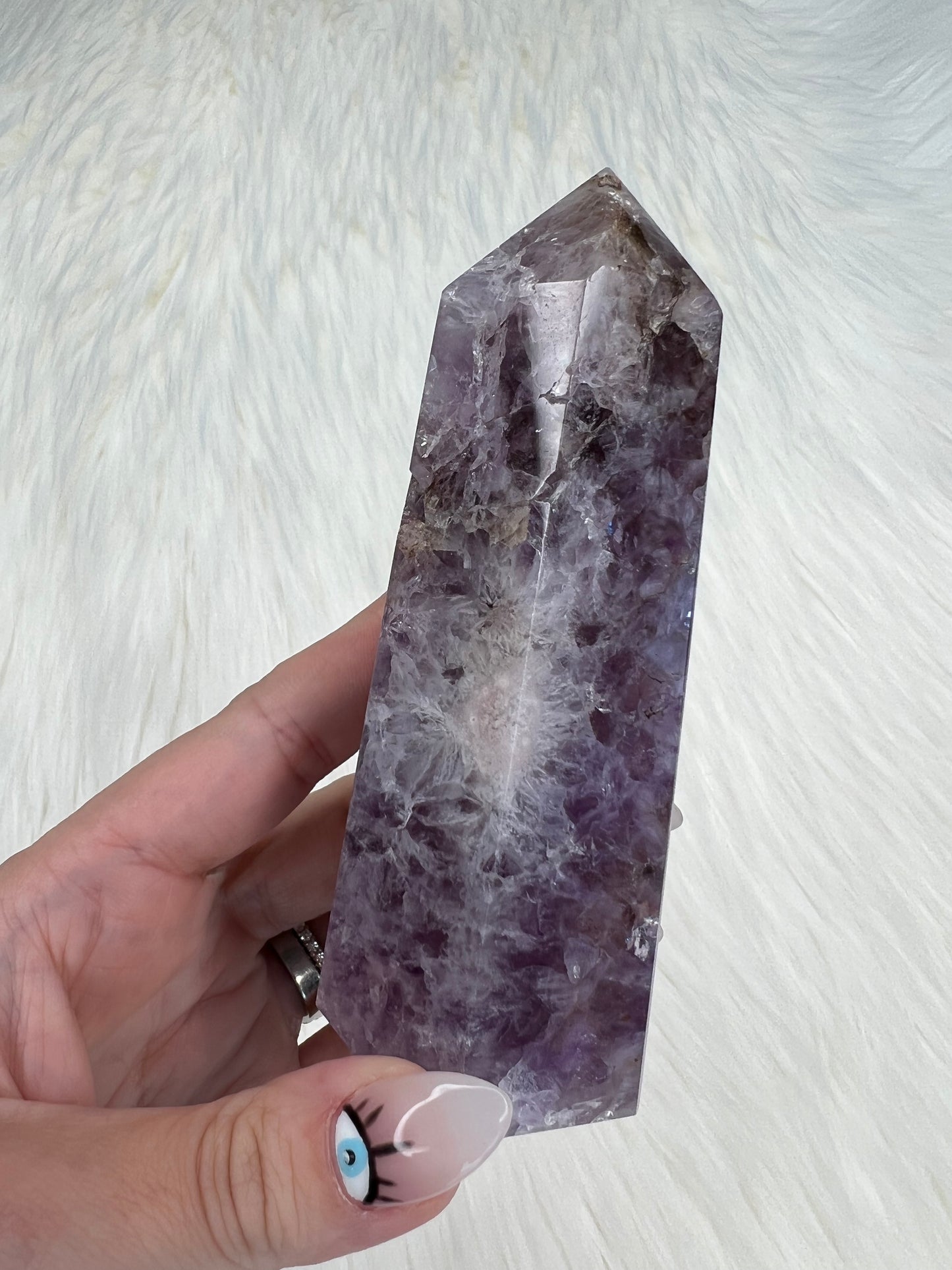 Amethyst X Flower Agate Towers (Part 3)