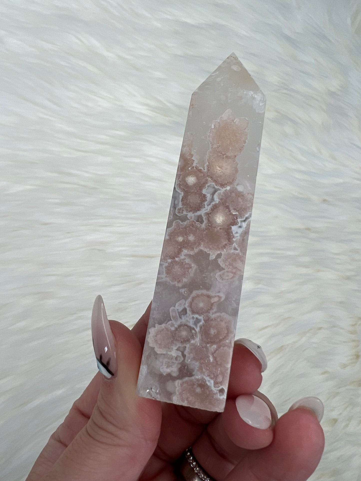 Quartz X Flower Agate Towers (Part 4)