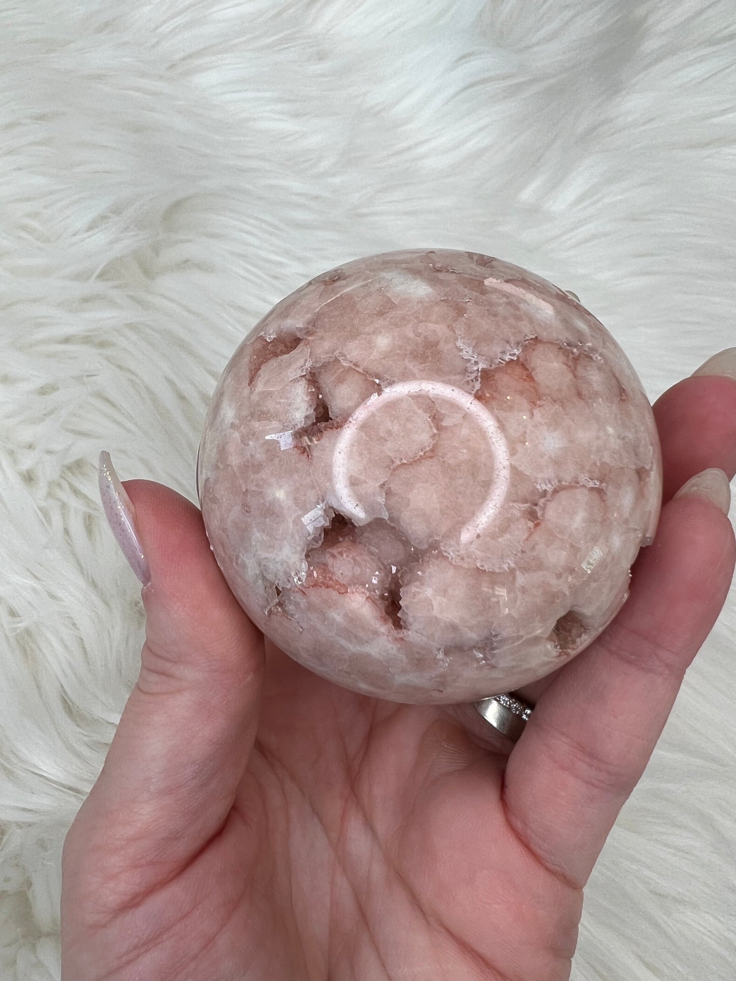 Pink Amethyst Sphere