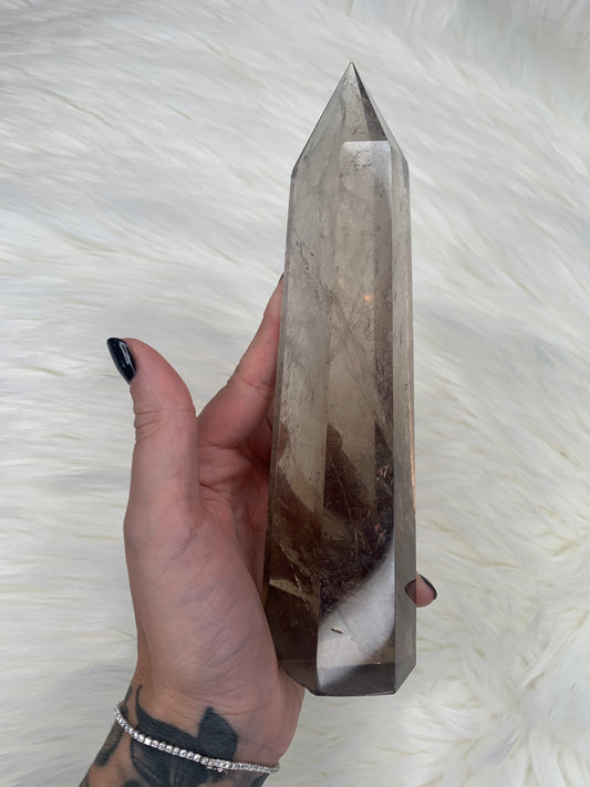 Smoky Quartz Tower