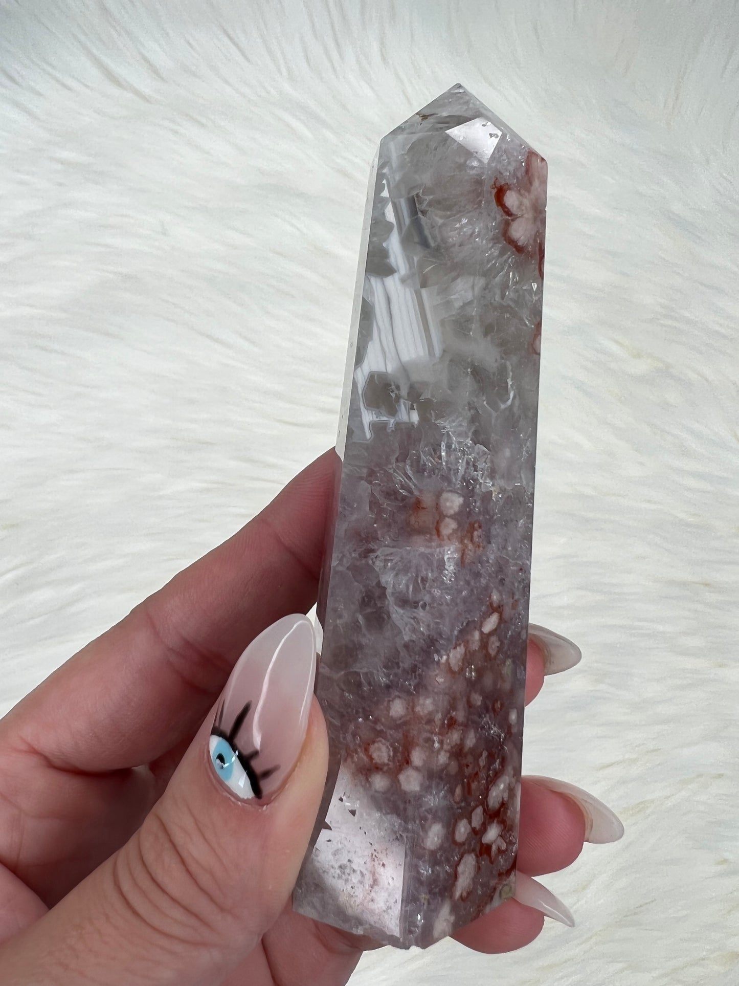 Quartz X Flower Agate Towers (Part 4)