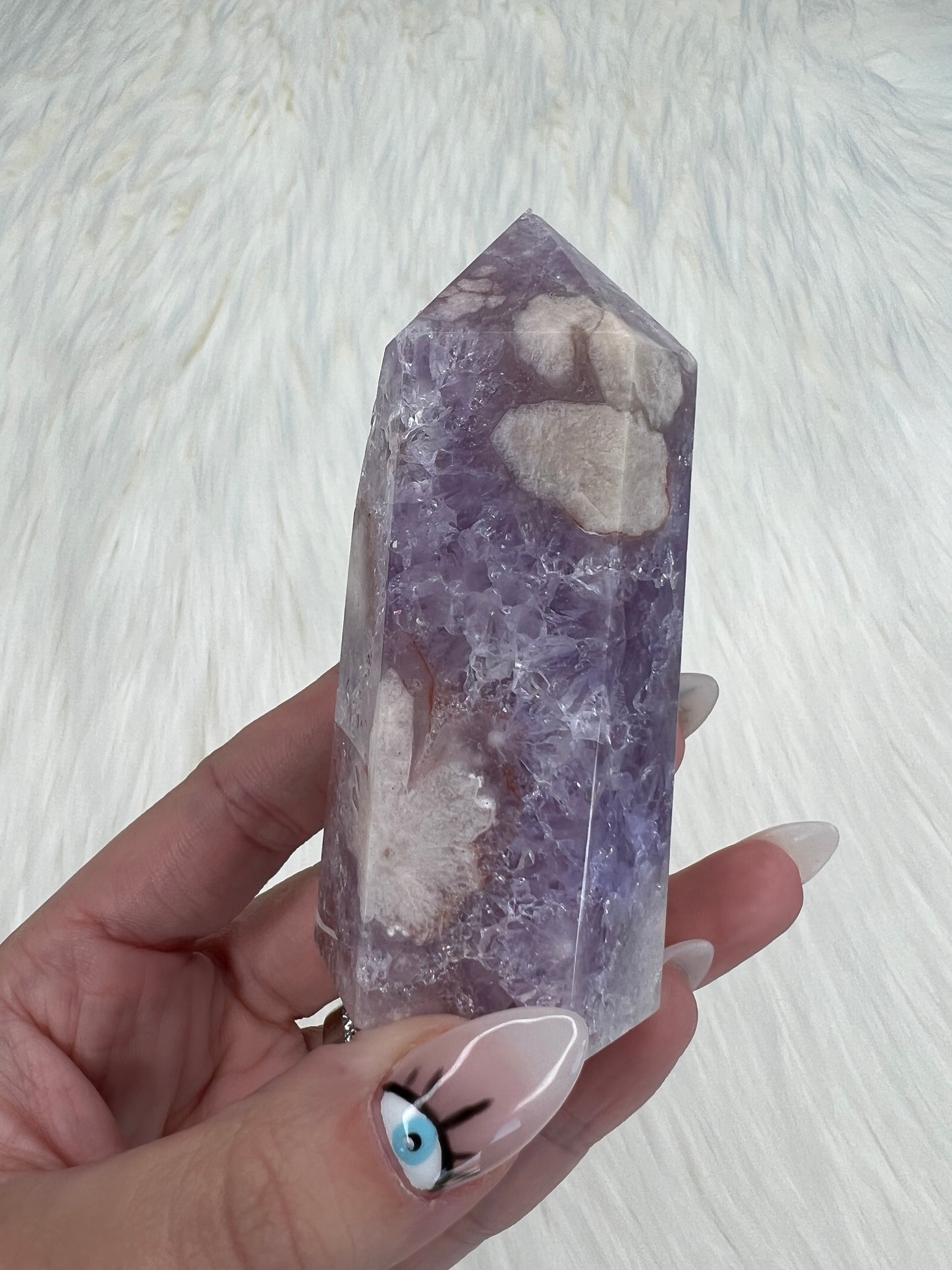 Amethyst X Flower Agate Towers (Part 3)