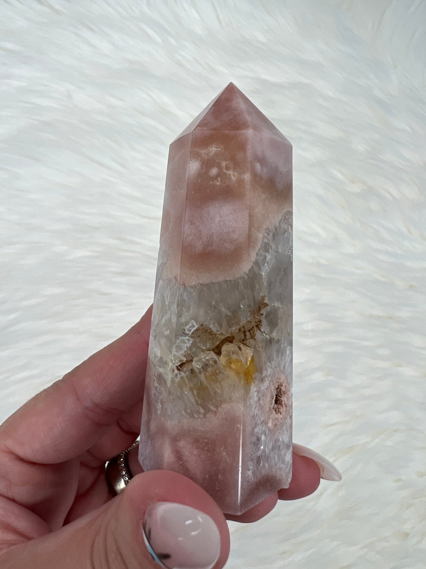 Quartz X Flower Agate Towers (Part 4)